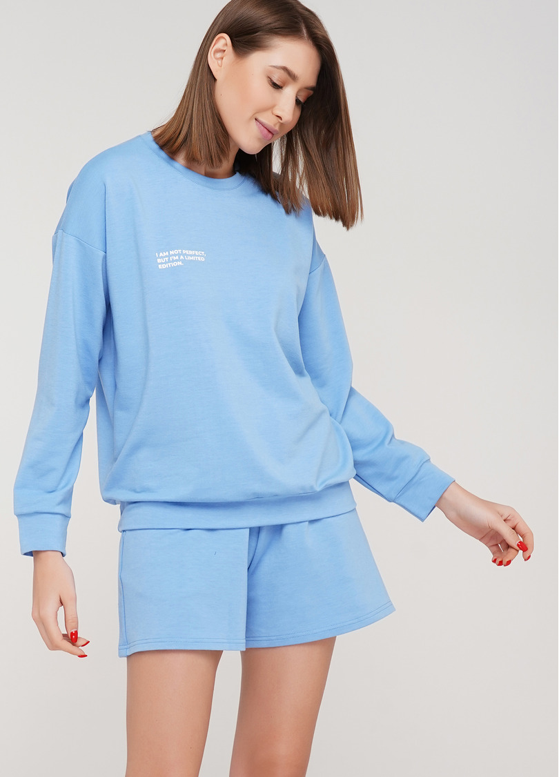 Бавовняні шорти SPORT SHORTS 4202/010 (блакитний)