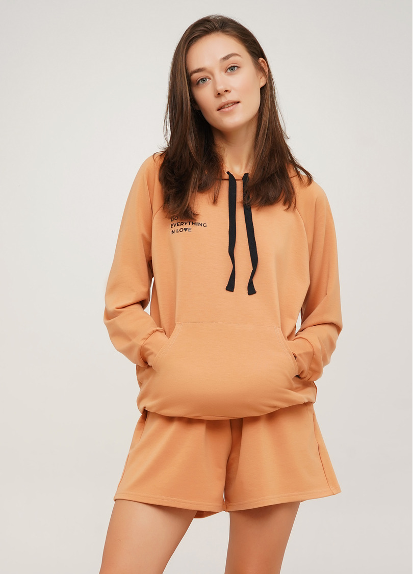 Бавовняні шорти SPORT SHORTS 4202/010 camel (бежевий)