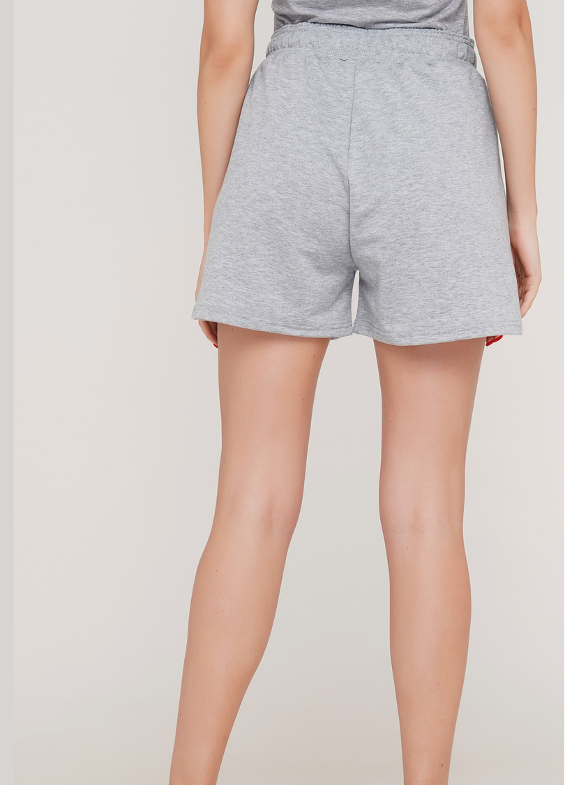 Бавовняні шорти SPORT SHORTS 4202/010 (світло-сірий меланж)
