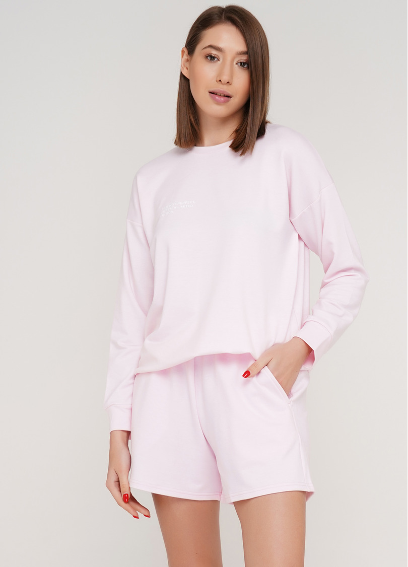 Бавовняні шорти SPORT SHORTS 4202/010 (ніжно-рожевий)