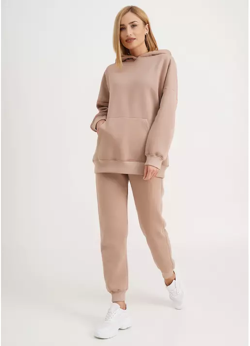 Спортивні штани на флісі SPORT STYLE 4305/170 beige (бежевий)