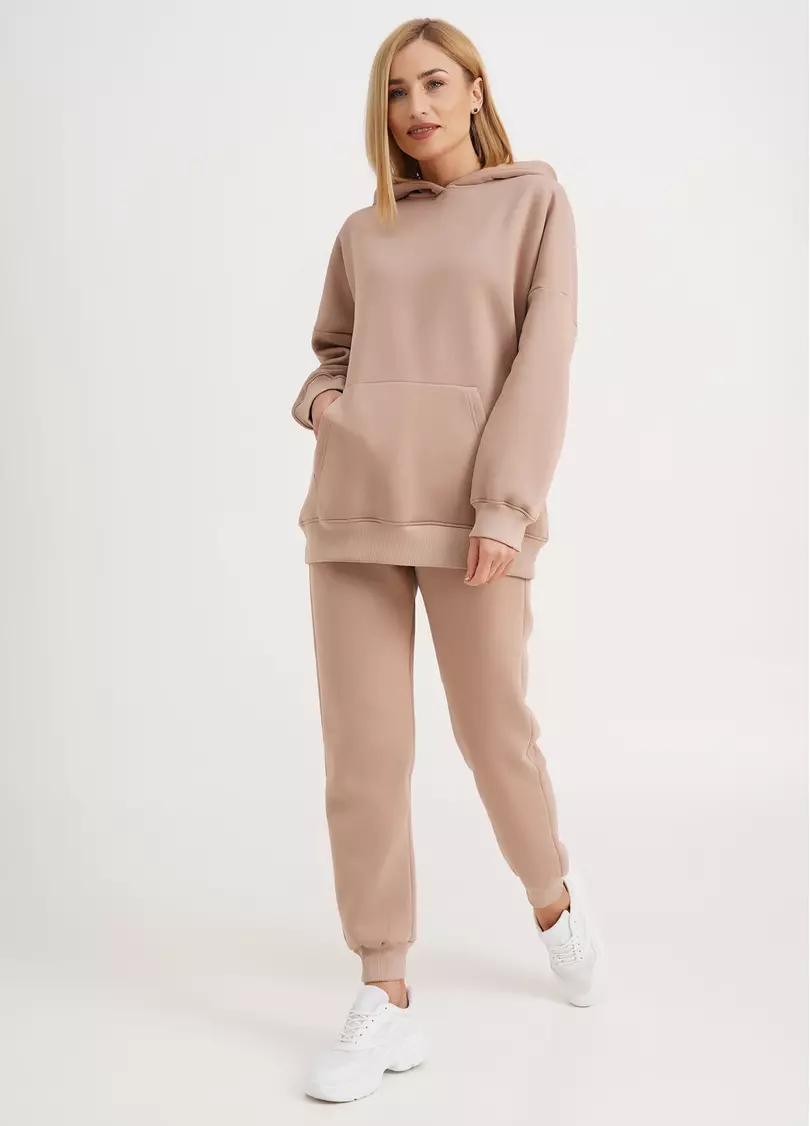 Спортивные штаны на флисе SPORT STYLE 4305/170 beige (бежевый)