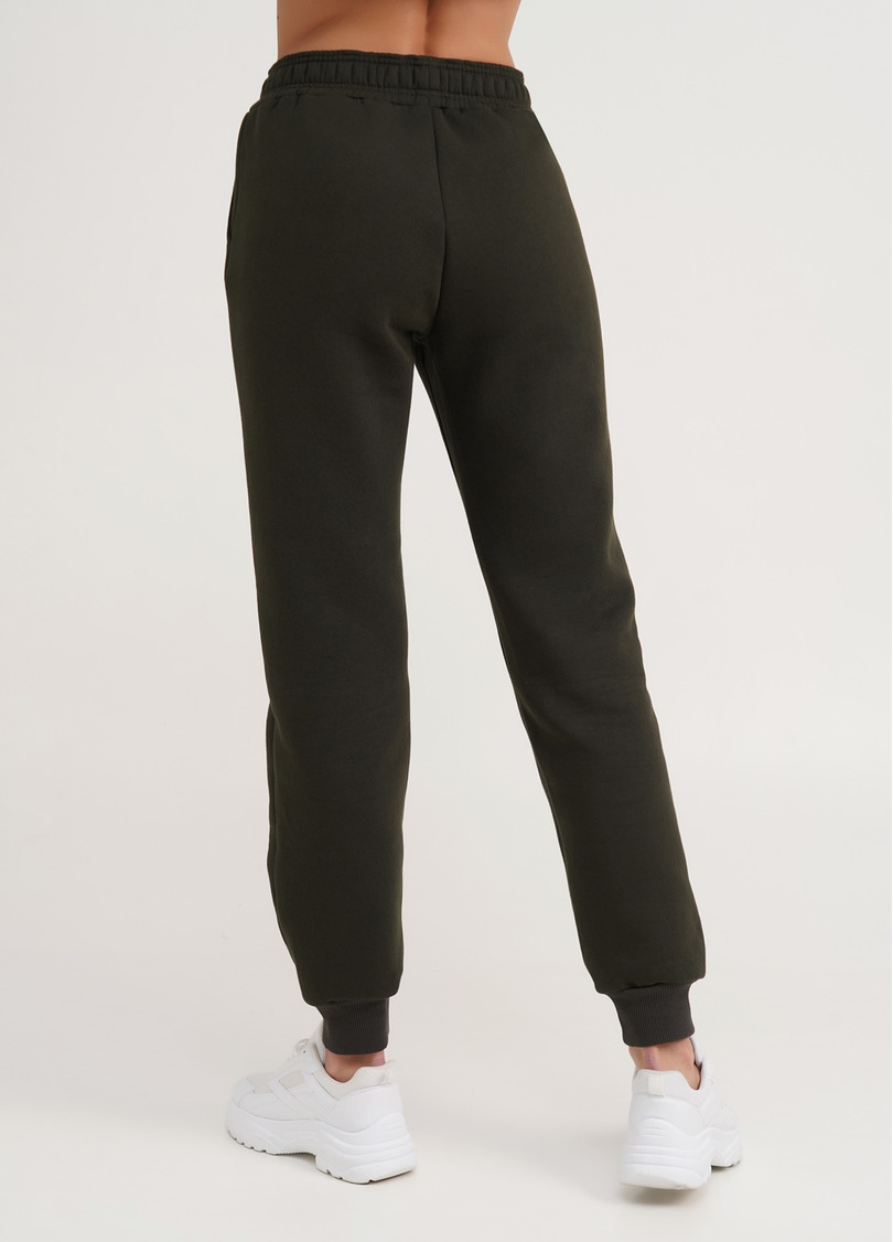 Спортивные штаны на флисе SPORT STYLE 4305/170 khaki (хаки)