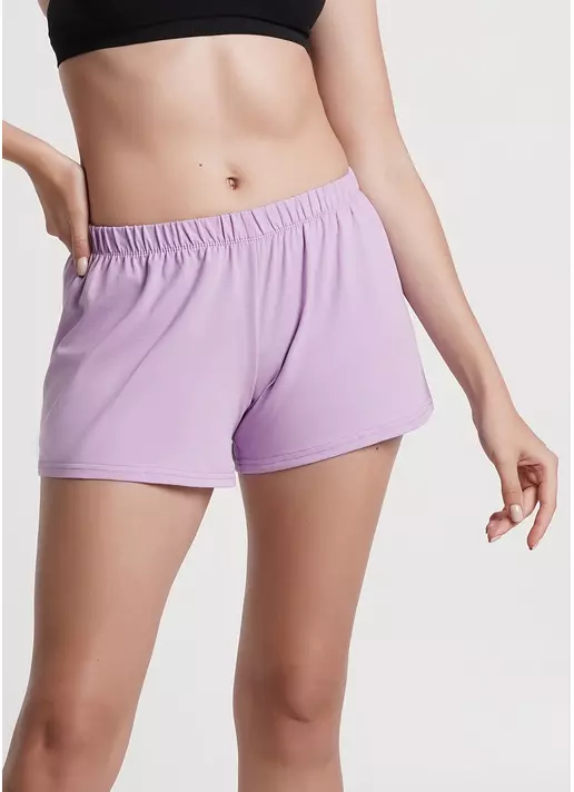 Шорты из хлопка SPRING FLOWERS 4207/010 lilac (фиолетовый)