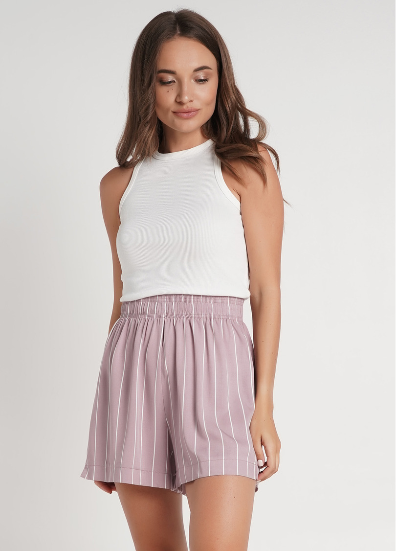 Шорты в полоску SPRING FLOWERS 4212/040 pink/stripe (розовый)