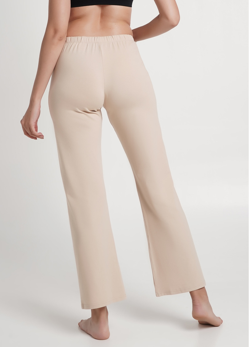 Штани з бавовни піжамні SPRING FLOWERS 4315/010 beige (бежевий)