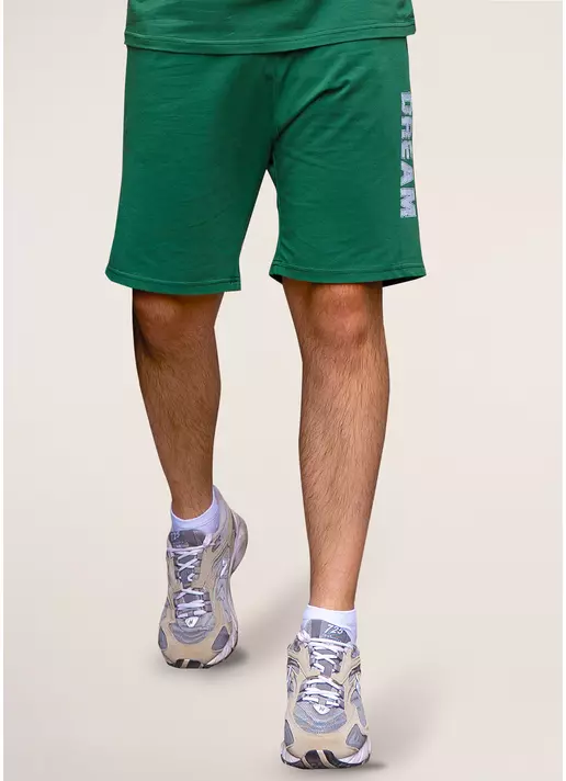 Шорты мужские из хлопка STREET SEAL 9002/010 pine green (зеленый)