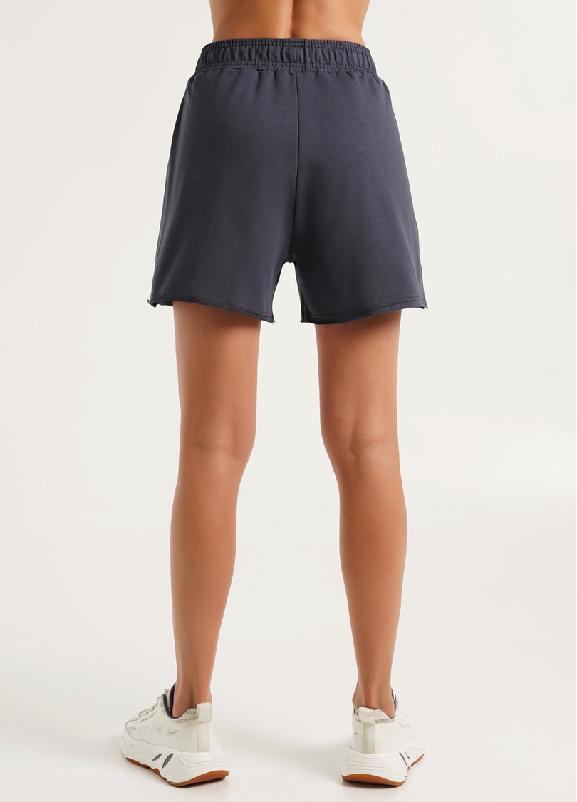 Шорти бавовняні з необробленим краєм STREET STYLE 4204/180 graphite (сірий)