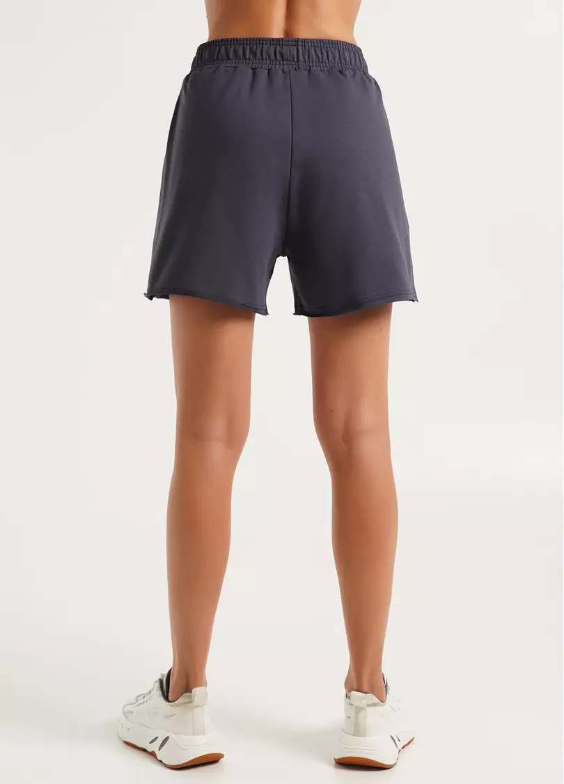 Шорти бавовняні з необробленим краєм STREET STYLE 4204/180 graphite (сірий)