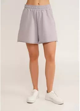 Шорти бавовняні з необробленим краєм STREET STYLE 4204/180 light grey (сірий)