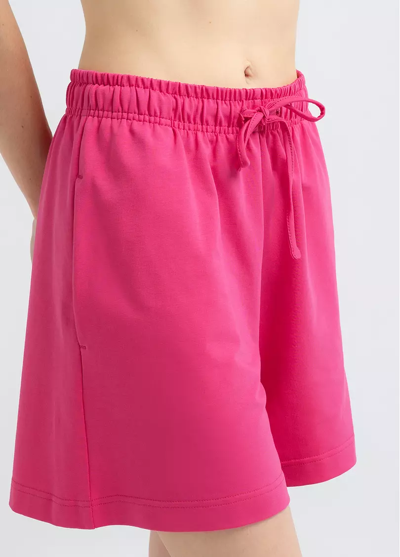 Хлопковые шорты STREET STYLE 4222/180 fuchsia (розовый)