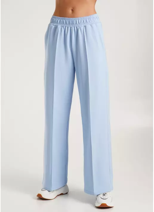 Спортивні штани широкі STREET STYLE 4306/180 blue (блакитний)