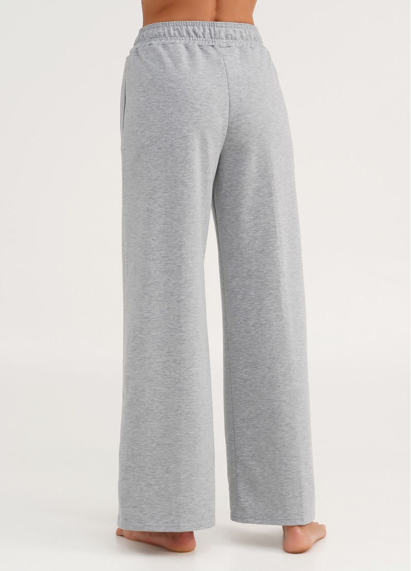 Спортивные штаны широкие STREET STYLE 4306/180 light grey melange (серый)