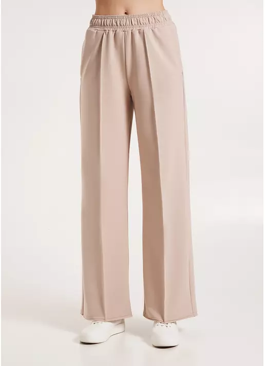 Спортивные штаны широкие STREET STYLE 4306/180 nude (бежевый) Спортивные штаны широкие STREET STYLE 4306/180 nude (бежевый)