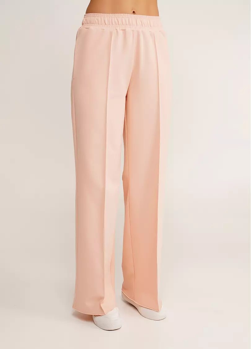 Спортивные штаны широкие STREET STYLE 4306/180 peach pink (розовый)