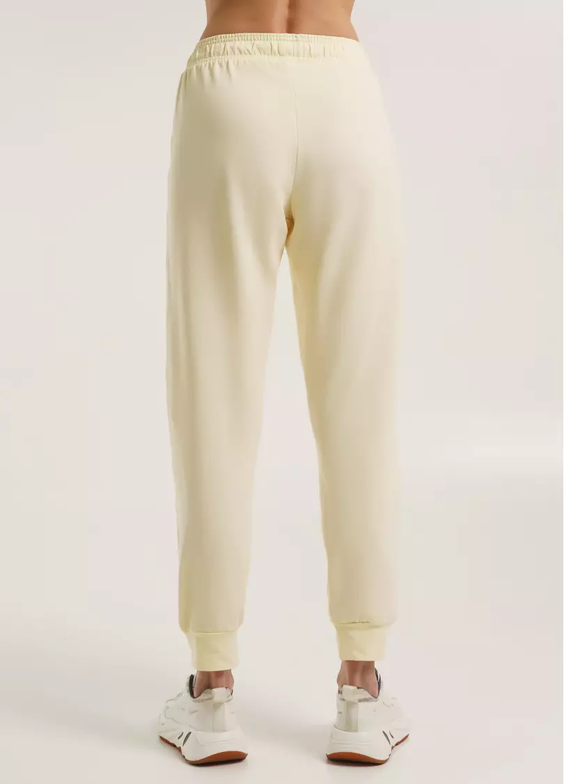 Штани з двохнитки на манжетах STREET STYLE 4322/180 milk (жовтий)