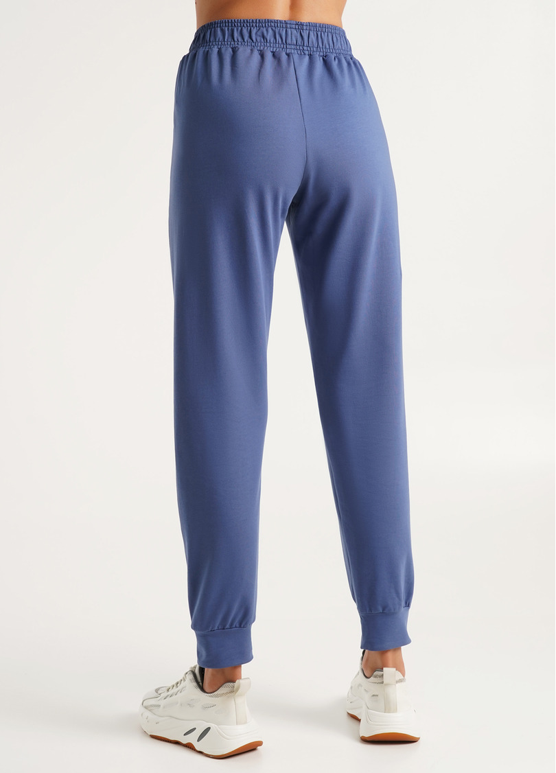 Штани з двохнитки на манжетах STREET STYLE 4322/180 navy (синій)