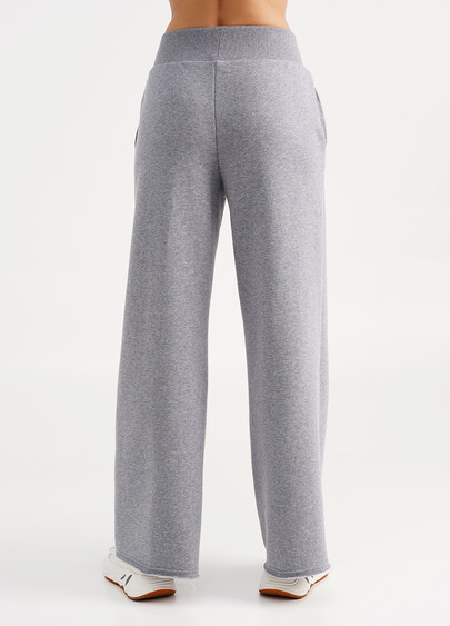 Широкие штаны с необработанным краем STREET STYLE 4326/160 grey melange (серый)
