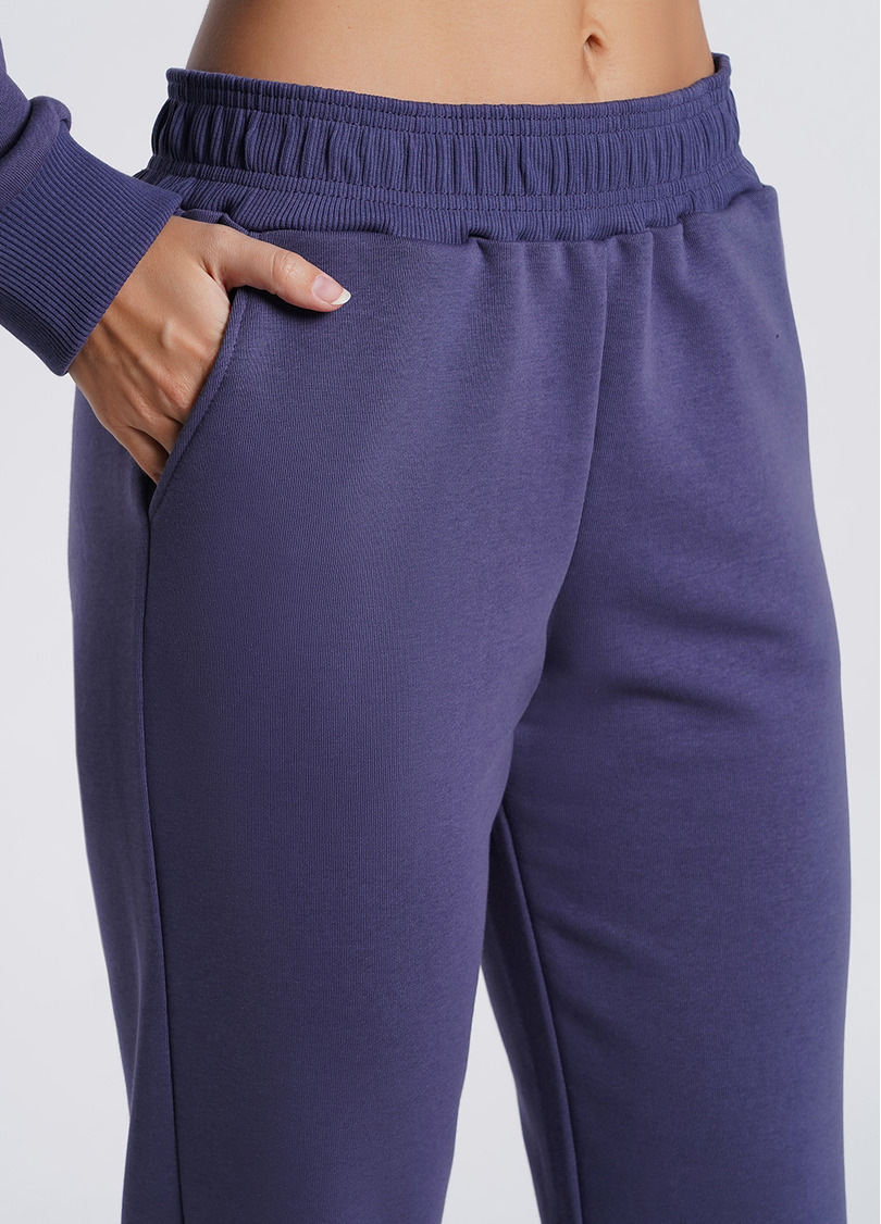 Спортивные штаны с трехнитки STREET STYLE 4330/160 jeans (фиолетовый)