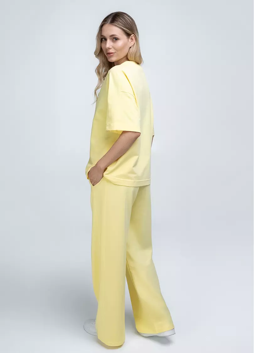 Штани бавовняні STREET STYLE 4336/180 (жовтий)