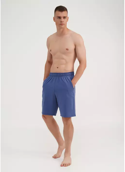 Мужские шорты из двунитки STREET STYLE 9001/180 navy (синий)