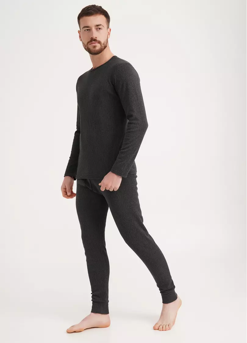 Термоштаны мужские THERMO SPORT 9101/190 dark grey (серый)