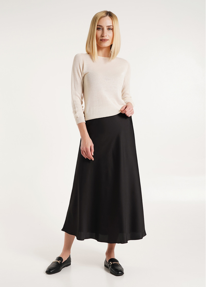 Тонкий джемпер из шерсти мериноса FREYJA 4419/230 beige (бежевый)