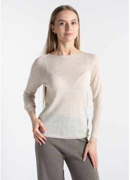 Тонкий джемпер з шерсті меріноса FREYJA 4419/230 grey (сірий)
