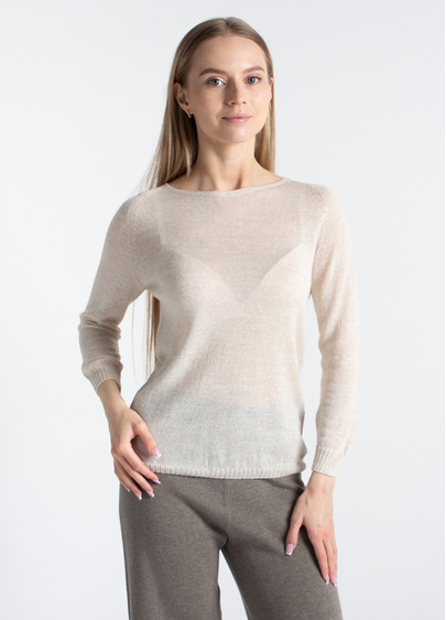 Тонкий джемпер з шерсті меріноса FREYJA 4419/230 grey (сірий)