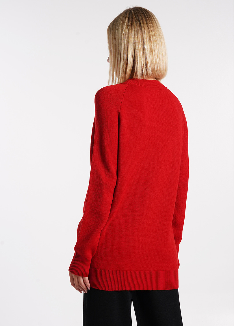 Джемпер удлиненный FREYJA KNT 4421/230 red (красный)