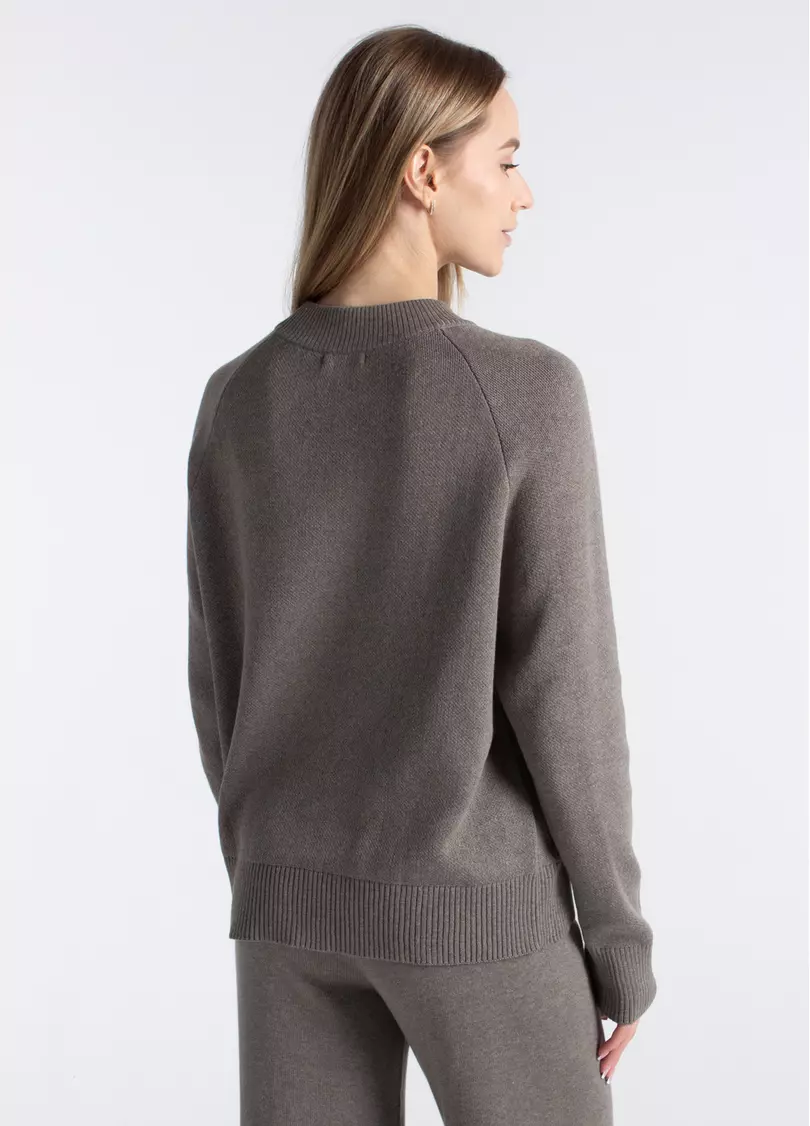 Свитер из хлопка FREYJA CTN 4425/230 grey (серый)