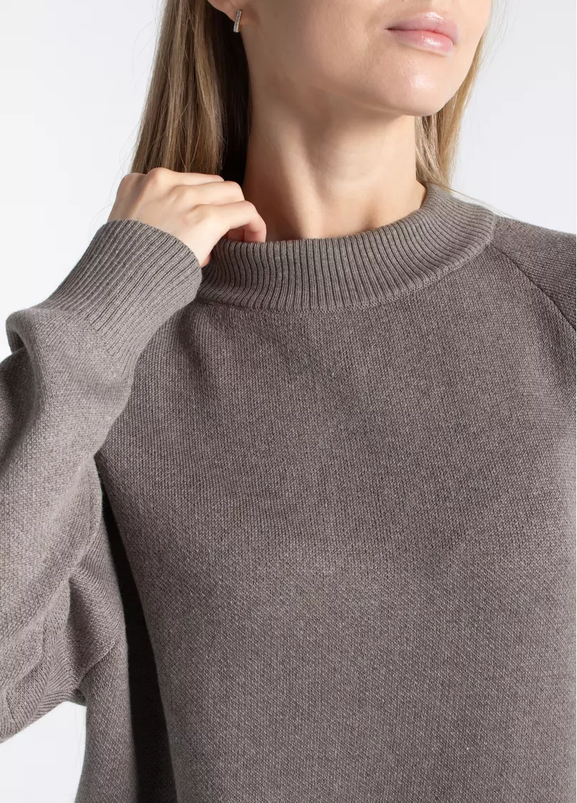 Свитер из хлопка FREYJA CTN 4425/230 grey (серый)