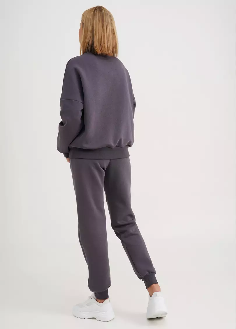 Світшот на флісі SPORT STYLE 4413/170 grey (сірий)