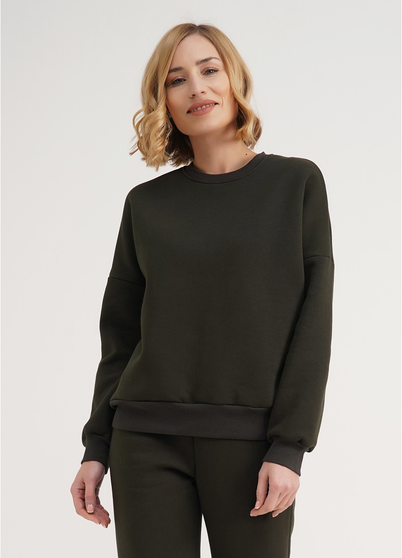 Світшот на флісі SPORT STYLE 4413/170 khaki (хакі)