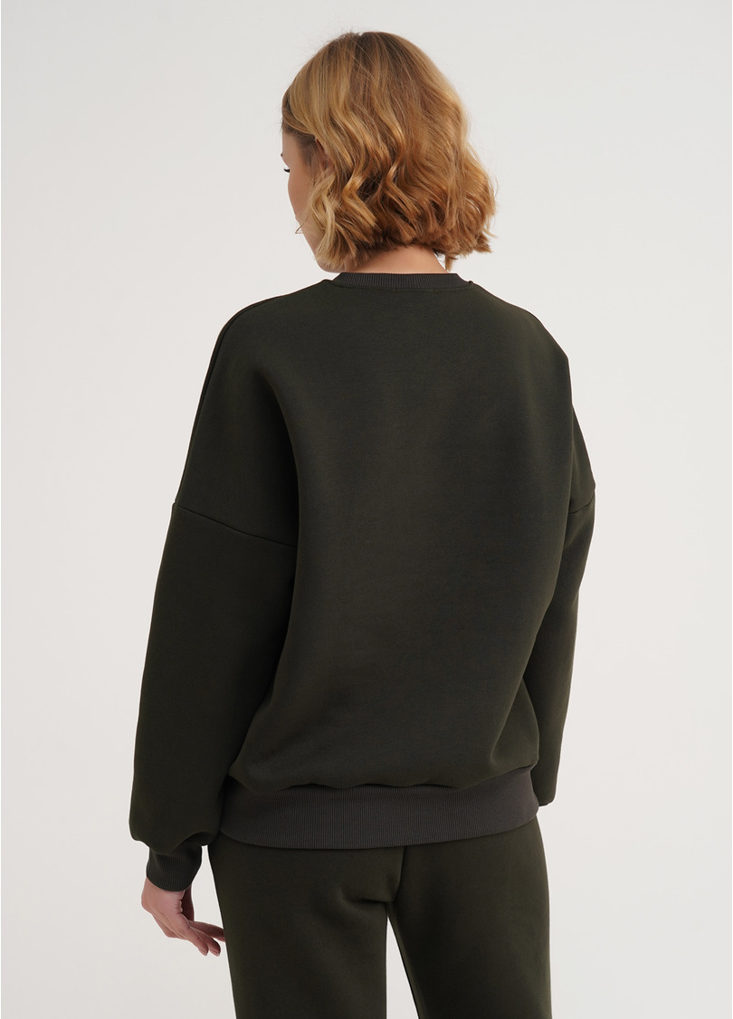 Світшот на флісі SPORT STYLE 4413/170 khaki (хакі)