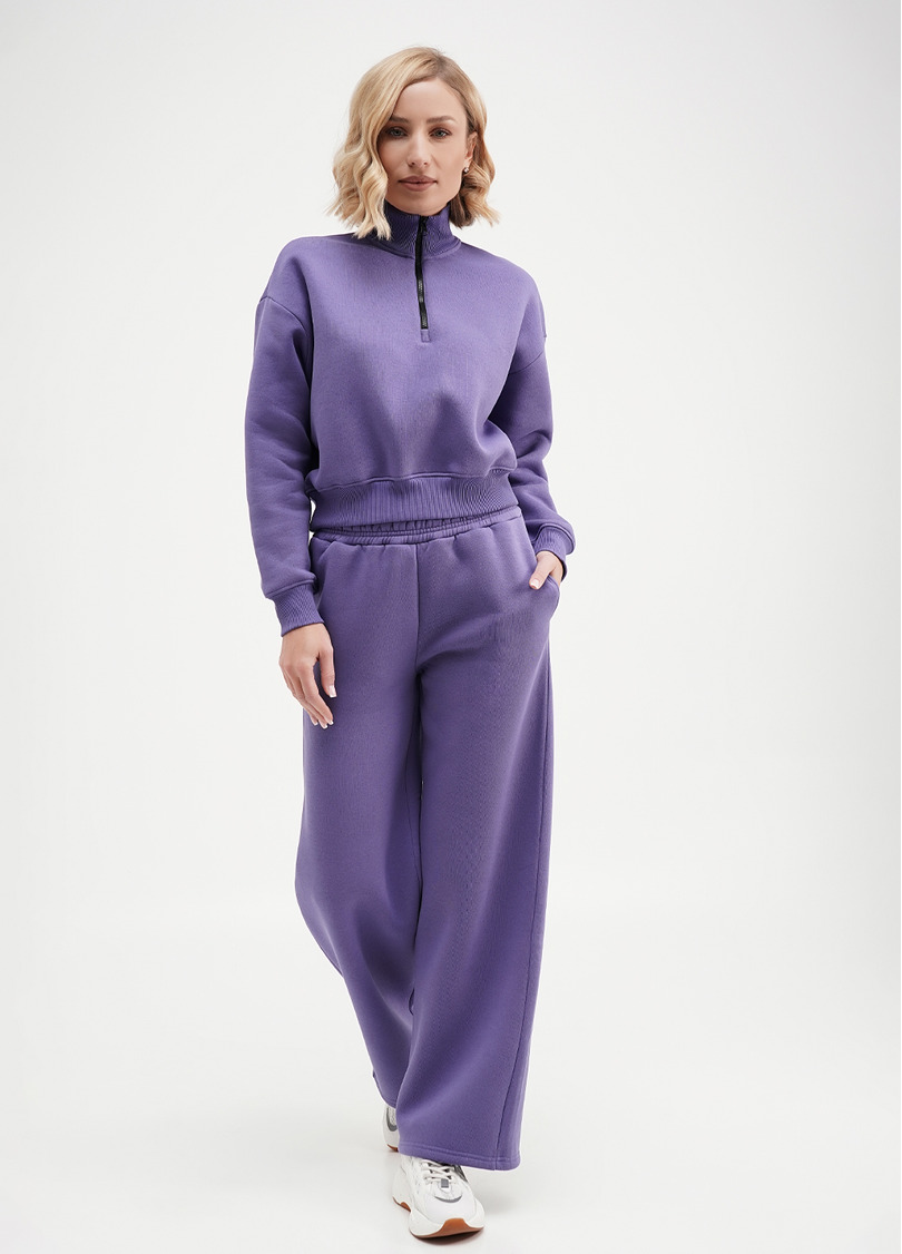 Світшот на блискавці SPORT STYLE 4416/170 plum (фіолетовий)