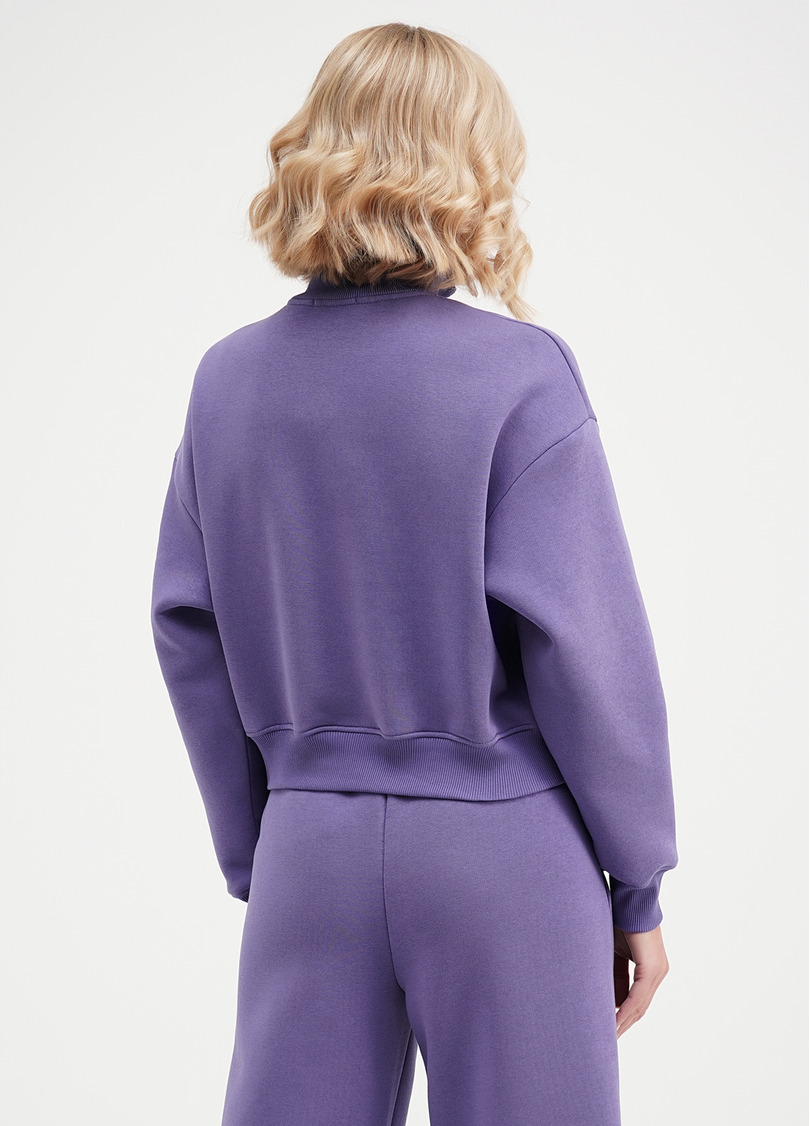 Світшот на блискавці SPORT STYLE 4416/170 plum (фіолетовий)