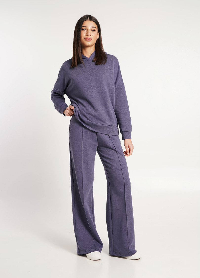 Бавовняне худі STREET STYLE 4424/160 jeans (фіолетовий)