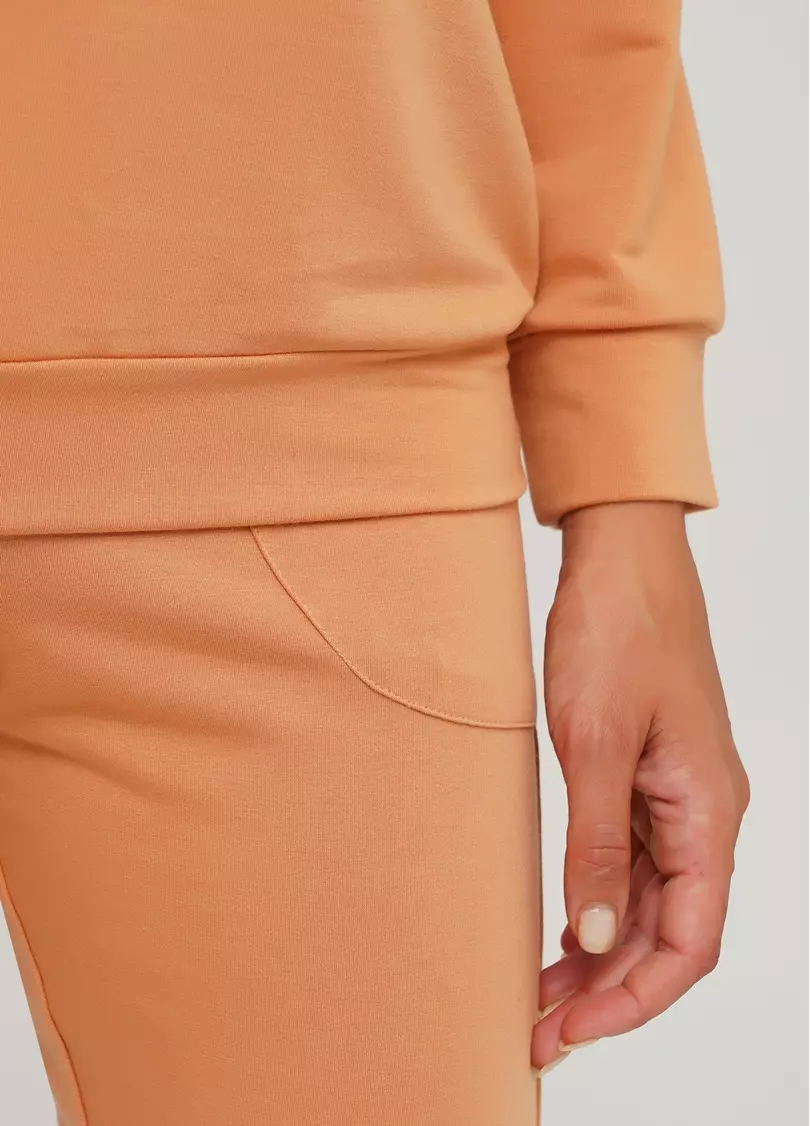 Женский спортивный свитшот SWEATSHIRT SPORT 4408/010 (карамельный)