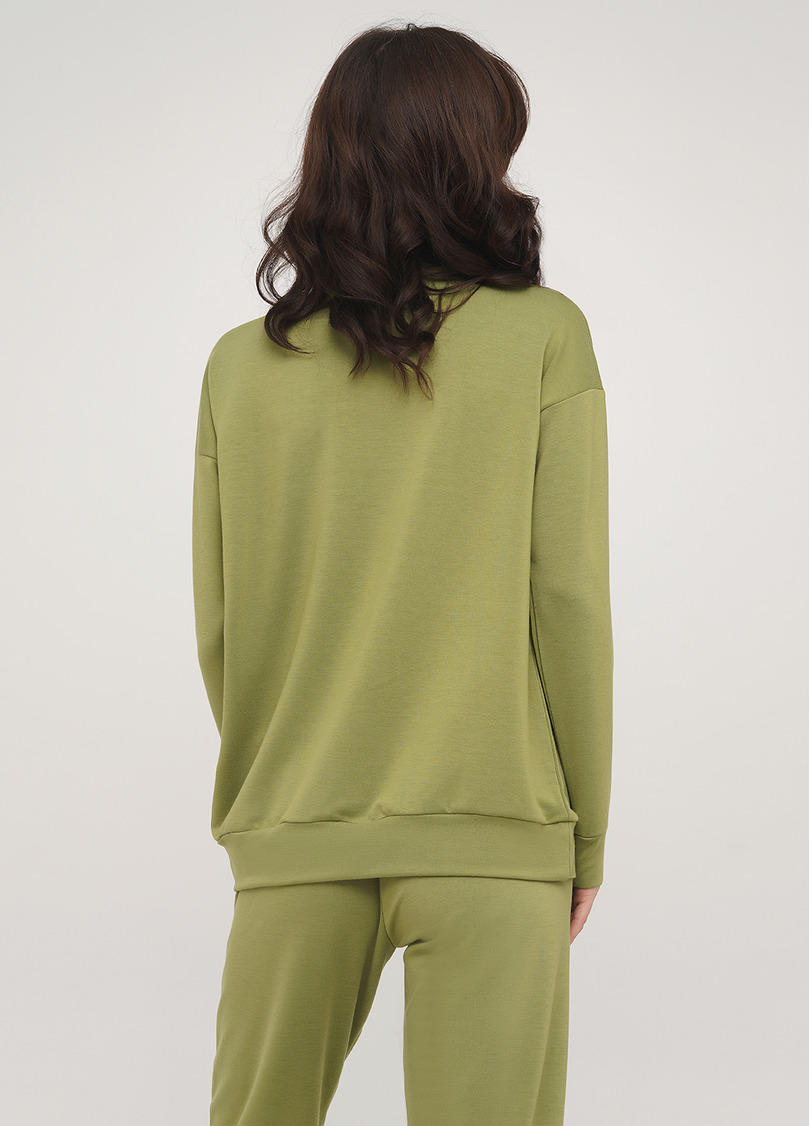 Жіночий спортивний світшот SWEATSHIRT SPORT 4408/010 (хакі)