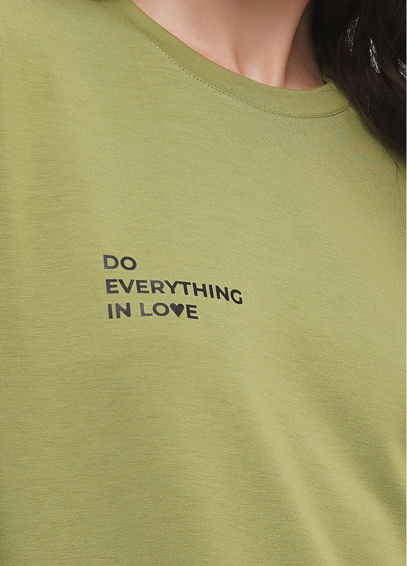 Жіночий спортивний світшот SWEATSHIRT SPORT 4408/010 (хакі)