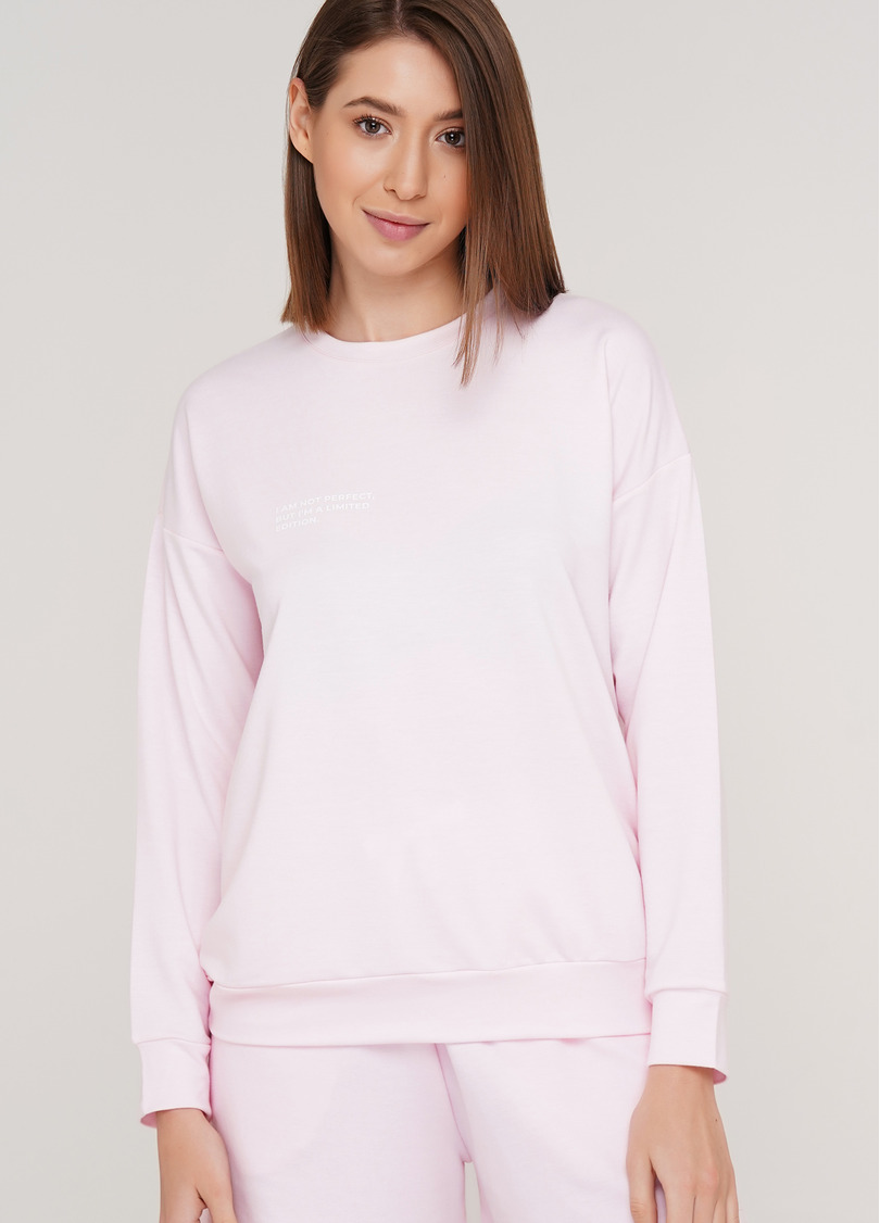 Жіночий спортивний світшот SWEATSHIRT SPORT 4408/010 (ніжно-рожевий)
