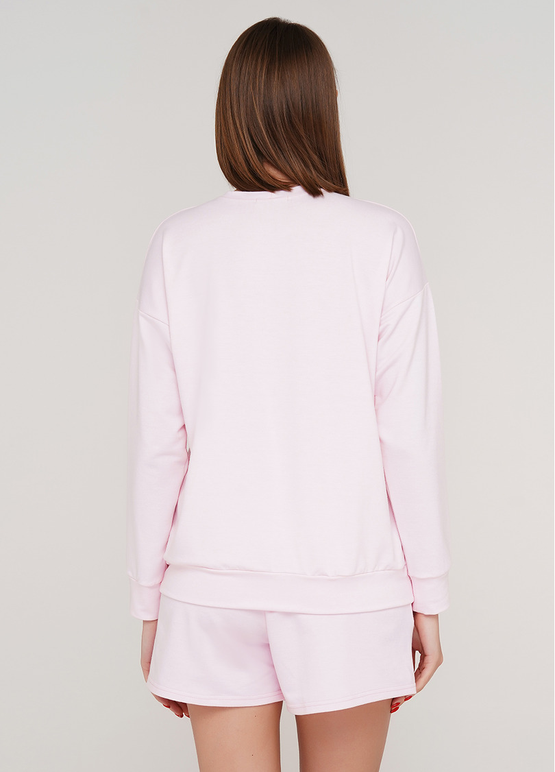 Жіночий спортивний світшот SWEATSHIRT SPORT 4408/010 (ніжно-рожевий)