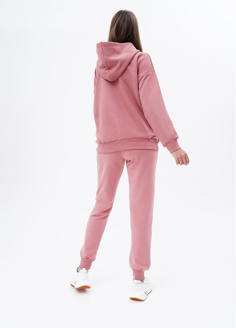 Базове худі з щільної бавовни SWEATSHIRT SPORT 4409/160 french rose (рожевий)
