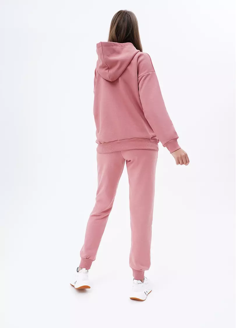 Базовое худи из плотного хлопка SWEATSHIRT SPORT 4409/160 french rose (розовый)