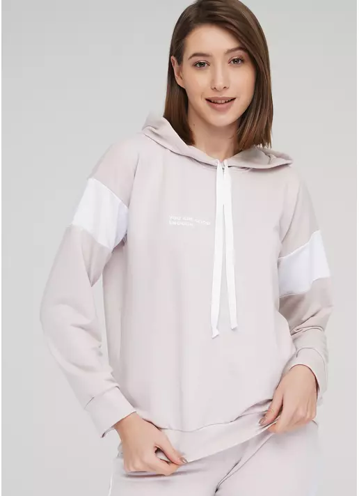 Женский спортивный свитшот с капюшоном SWEATSHIRT SPORT 4410/010