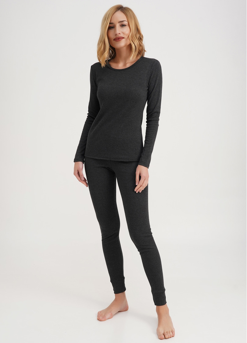 Термокофта жіноча THERMO SPORT 4905/190 dark grey (сірий)