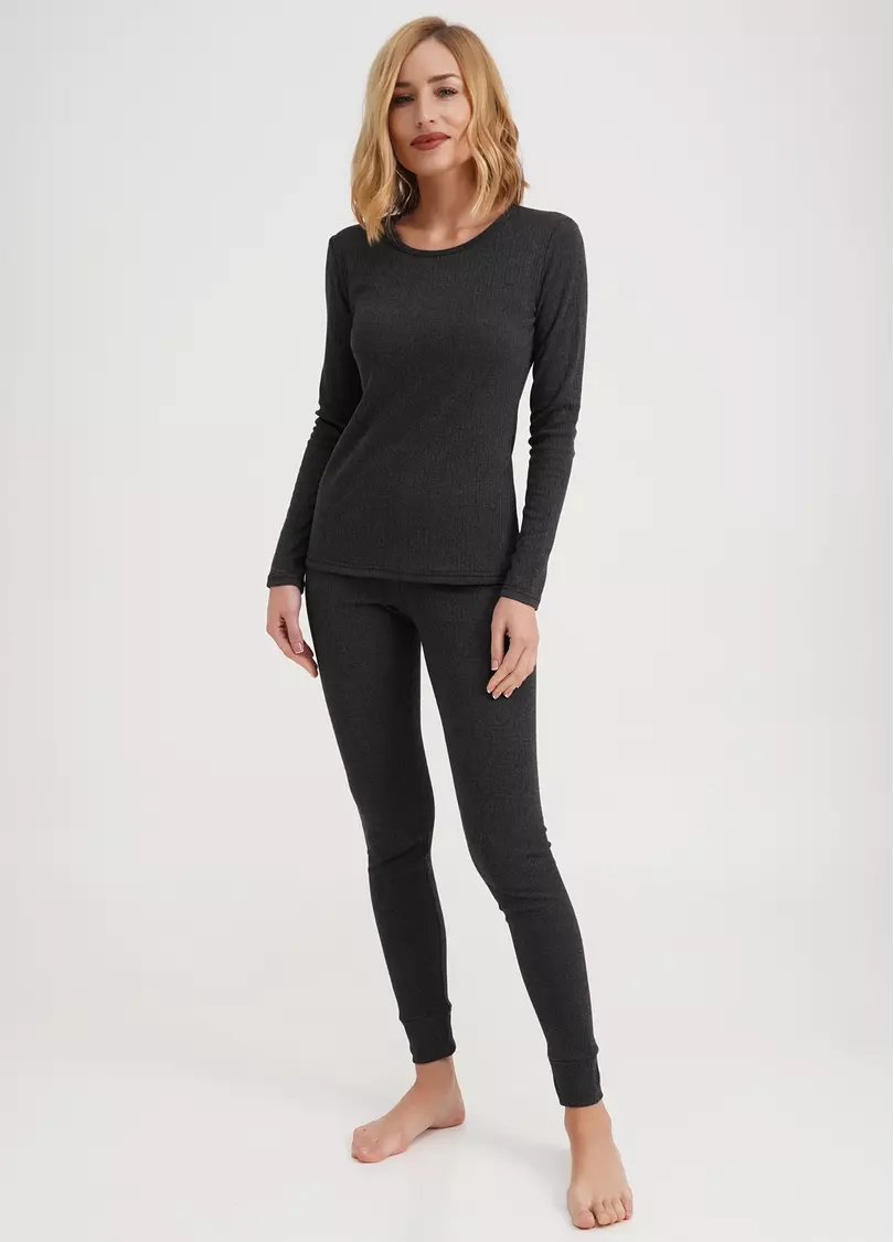 Термокофта женская THERMO SPORT 4905/190 dark grey (серый)