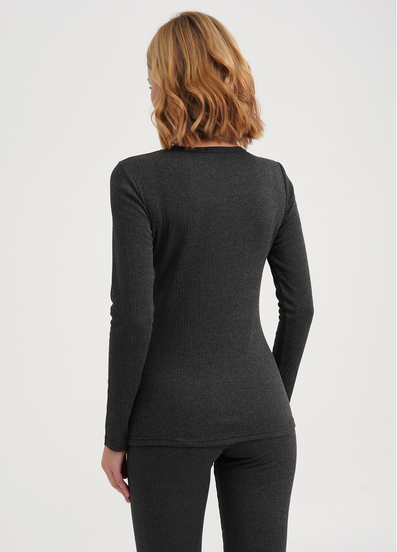 Термокофта жіноча THERMO SPORT 4905/190 dark grey (сірий)