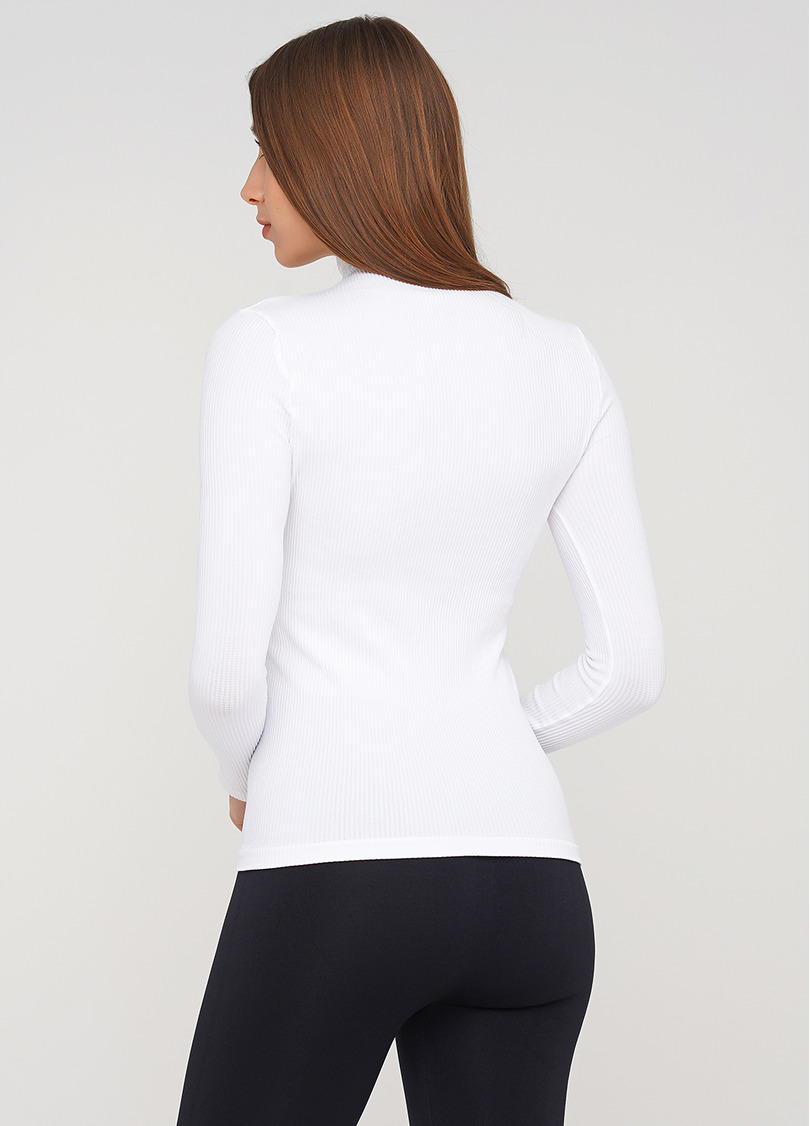 Класична водолазка в рубчик LUPETTO RIB (білий)